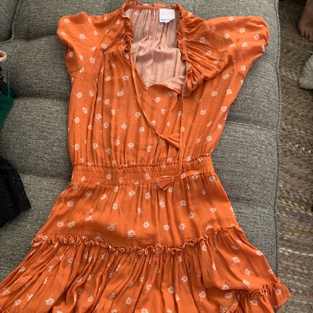 Women’s floral mini dress, float